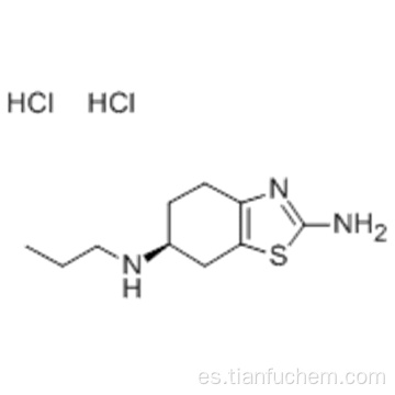 2,6-Benzotiazolediamine, 4,5,6,7-tetrahydro-N6-propyl-, hydrochloride (1: 2), (57193410,6S) CAS 104632-25-9